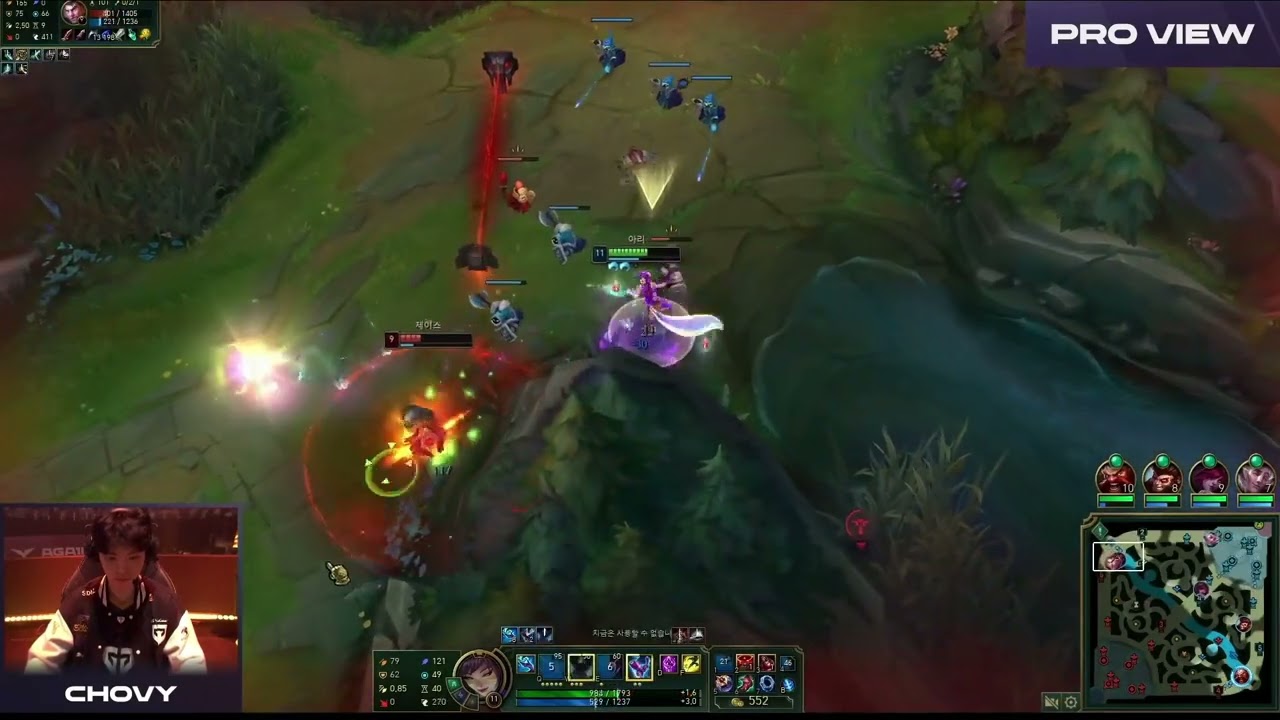 GenG Chovy Ahri clean solo kills Zeus Pro View | T1 vs GenG | LCK Spring Finals 2023