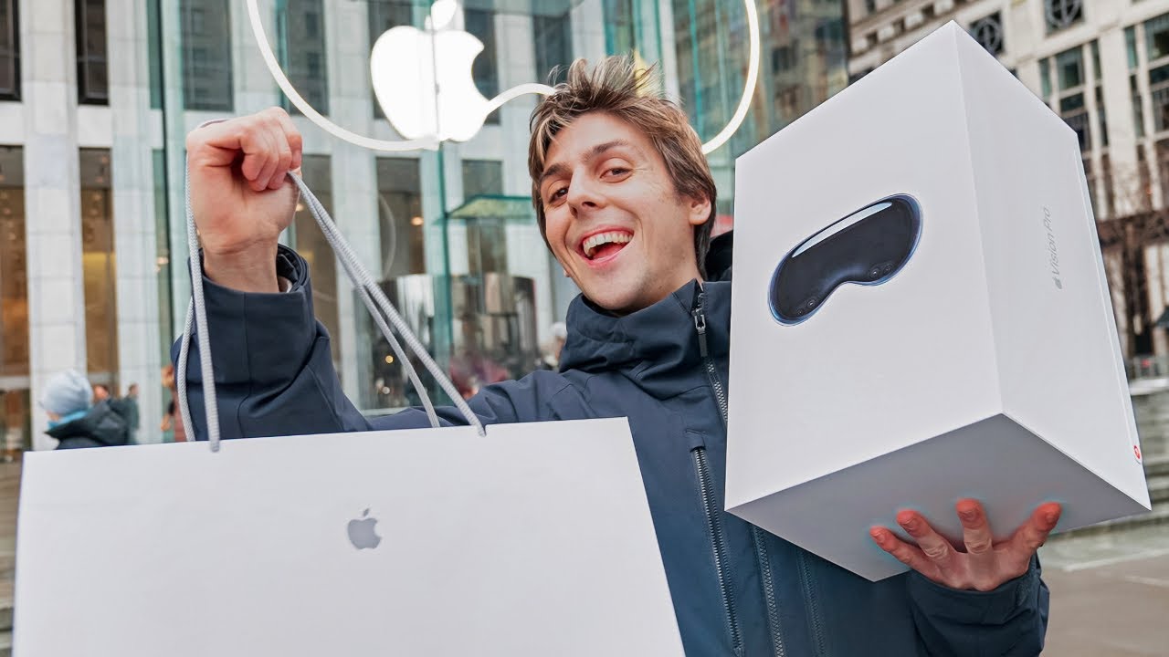 Я купил Apple Vision Pro в Apple Store!!! (5th Av, Нью-Йорк)