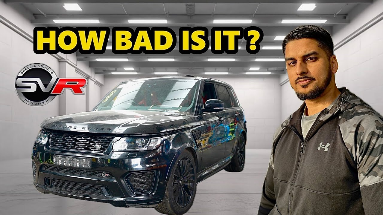 ВОССТАНОВЛЕНИЕ САМОГО ДЕШЕВОГО RANGE ROVER SVR В ВЕЛИКОБРИТАНИИ - ЧАСТЬ 2