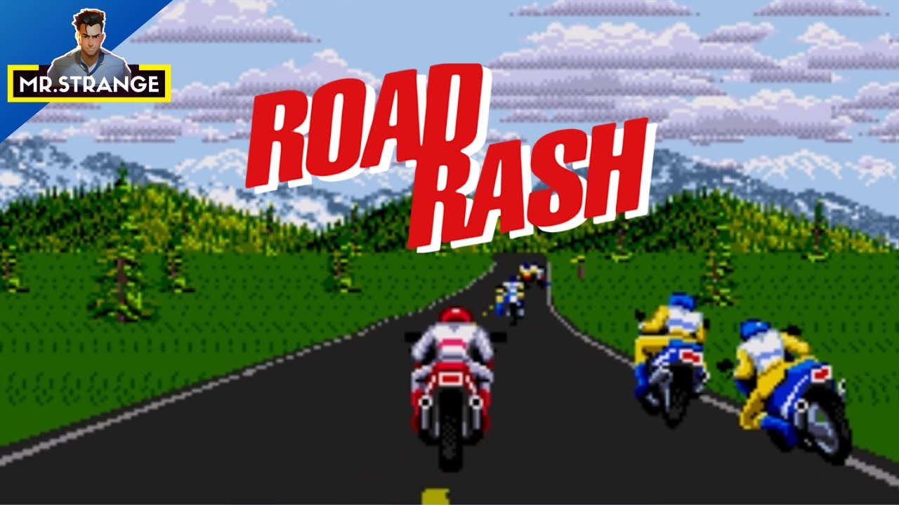 Road Rash (1991) : Complete Gameplay - High-Speed Biker Action Game | EA Classic | SEGA