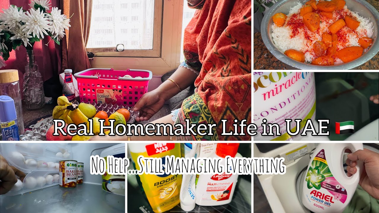 “My Real Homemaker Life in UAE 🇦🇪 | How I Manage My Week Without Any Help” | daily routine 