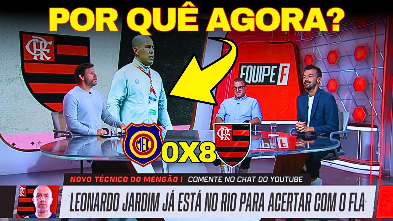 🚨 EQUIPE F REVELA: FLAMENGO DEMITE FILIPE LUÍS E JARDIM CHEGA JÁ!
