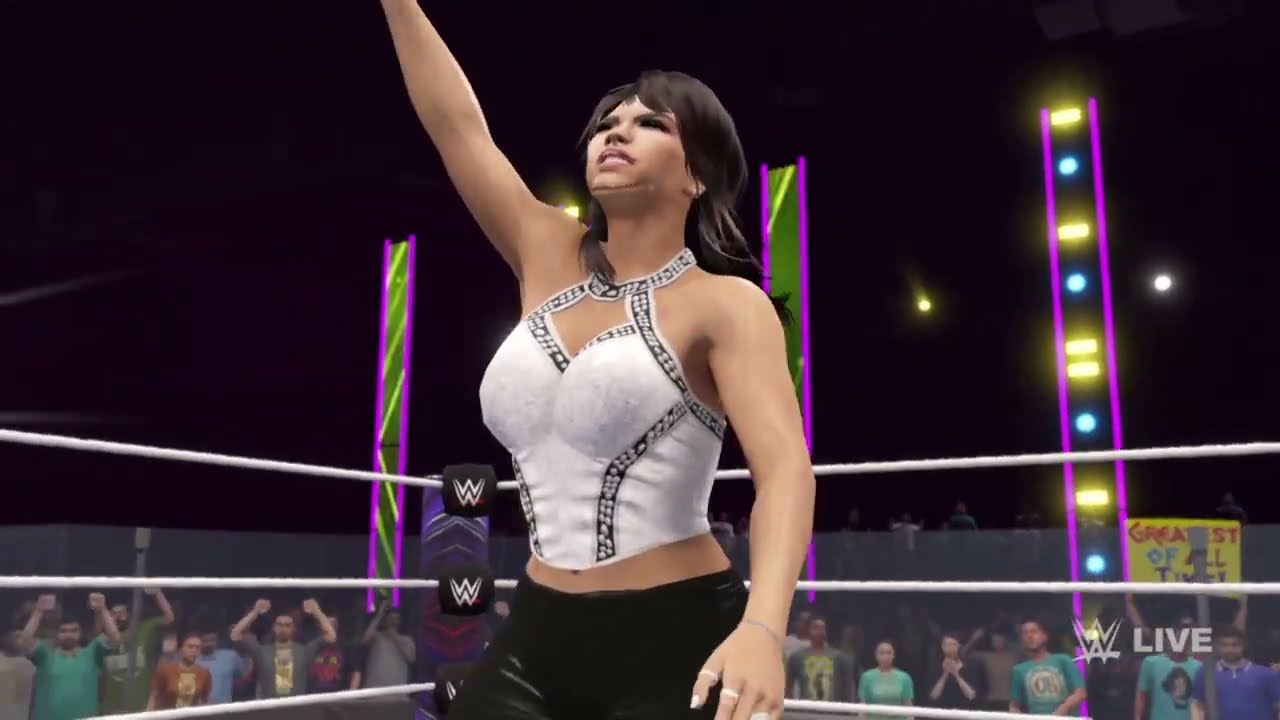 WWE Jenna Ortega vs Zendaya!