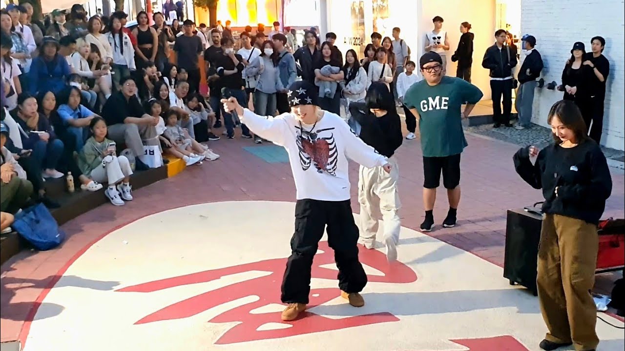 [STREET ARTIST] RECO. WITH SEOHEE. INTERACTIVE HONGDAE BUSKING. 241005.