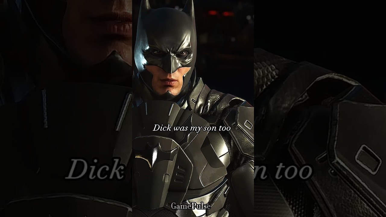 Персонажи Injustice 2 грустят о смерти Найтвинга 😢 #injustice2
