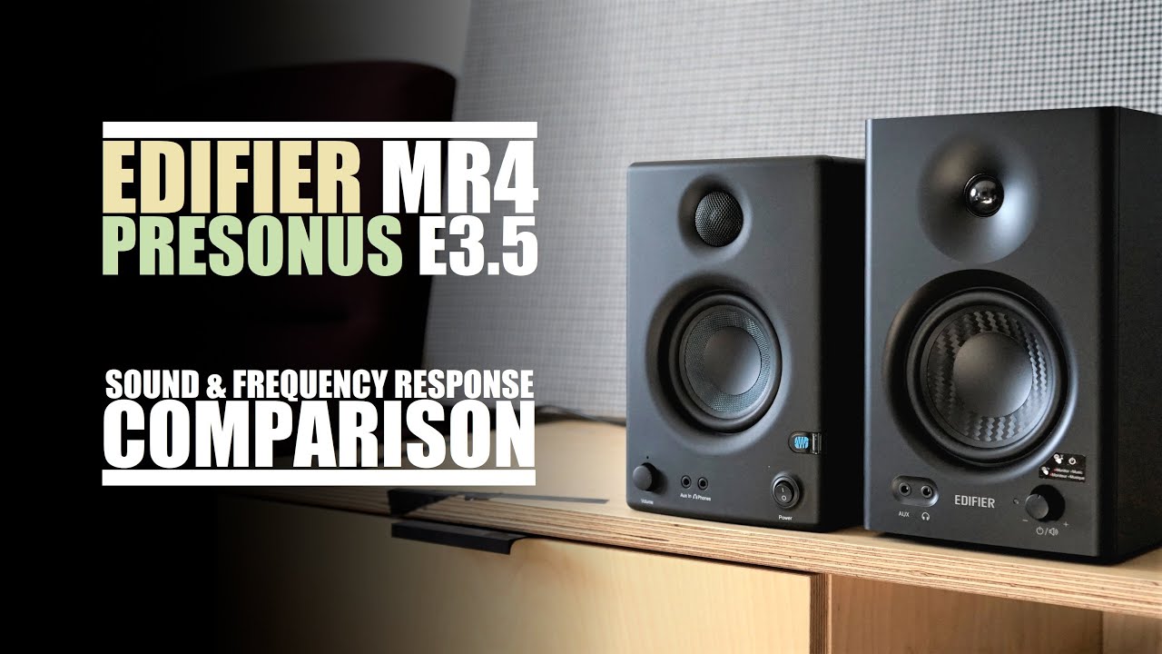 DSAUDIO.review || Edifier MR4 против Presonus Eris E3.5 || sound.DEMO