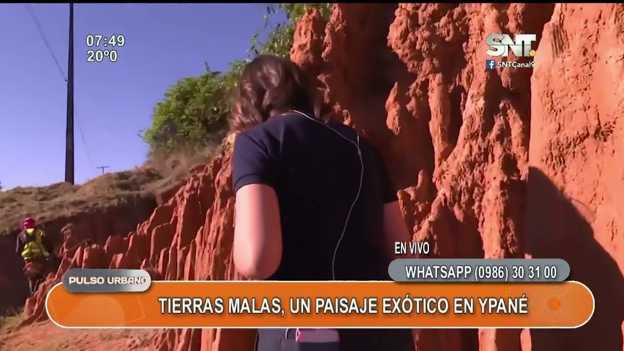 “Tierras Malas”: la formación geológica de Ypané que sorprende a los visitantes