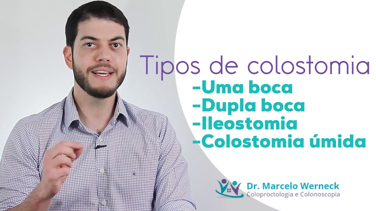 Quais são os tipos de colostomia?