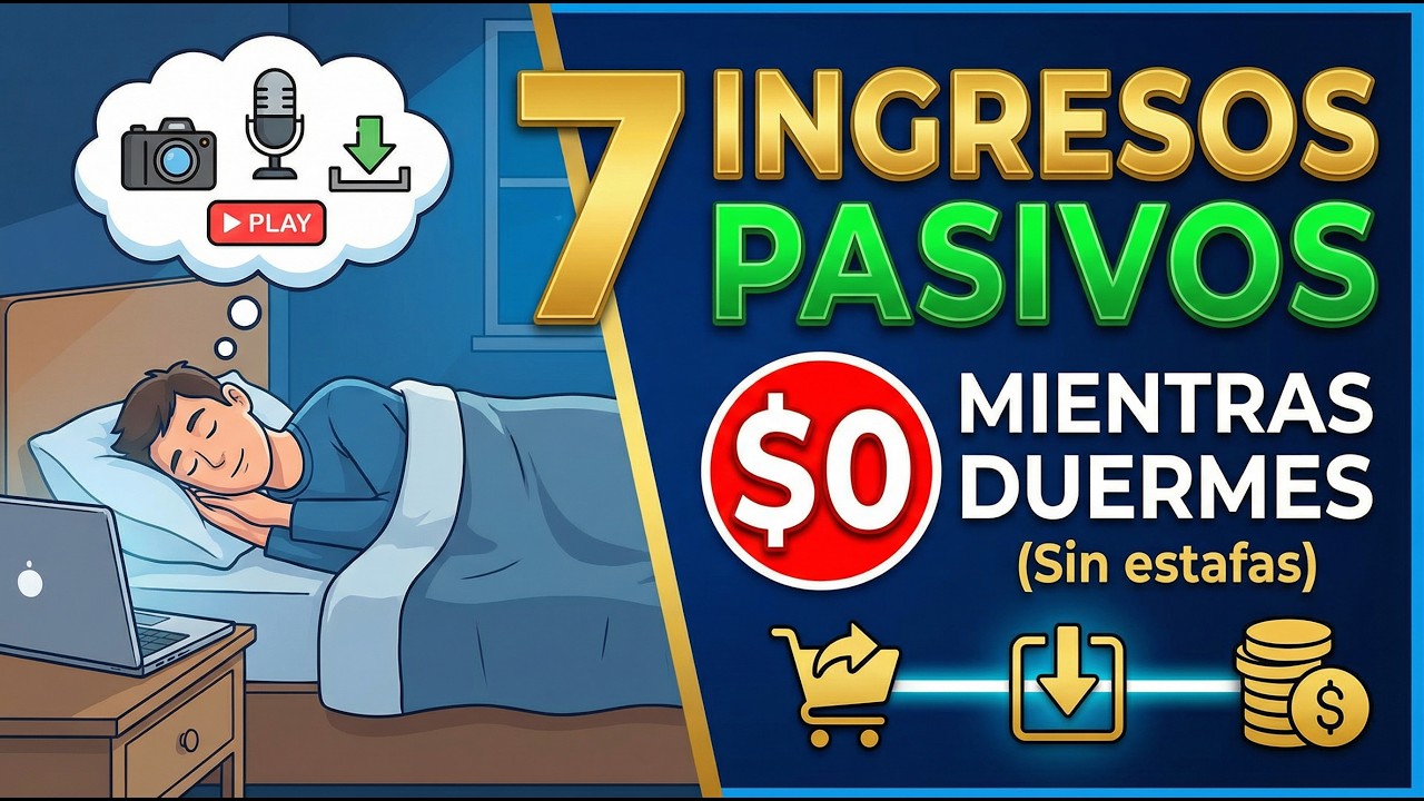 Cómo ganar dinero mientras duermes: 7 métodos con $0 de inversión