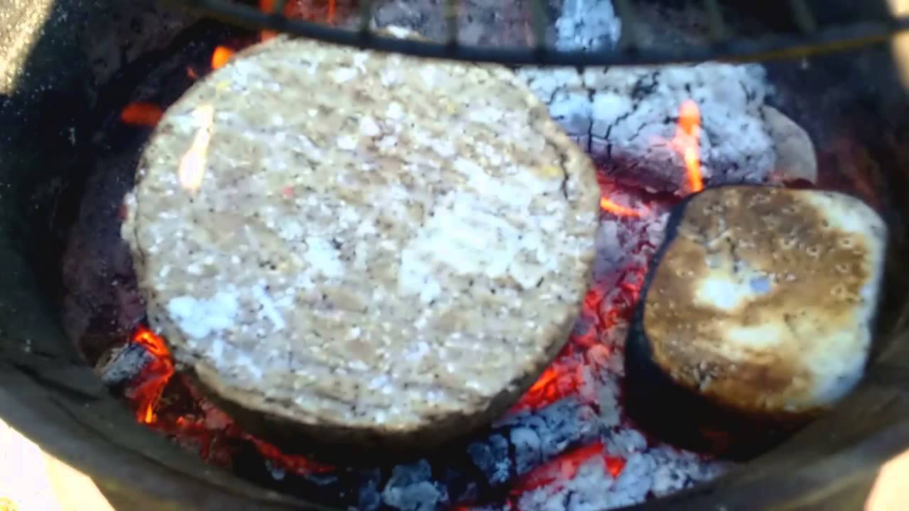 DIY paper log burn test