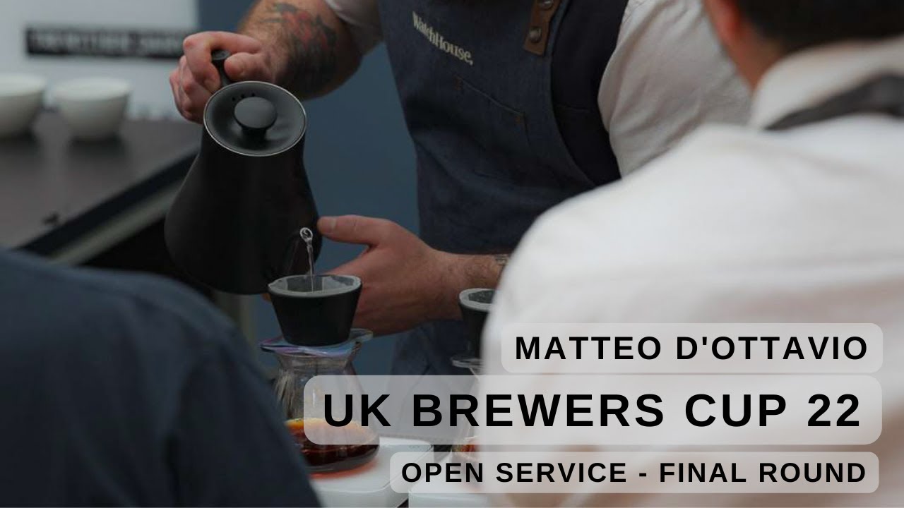 Matteo D'Ottavio - UK Brewers Cup 2022 Open Service - Final