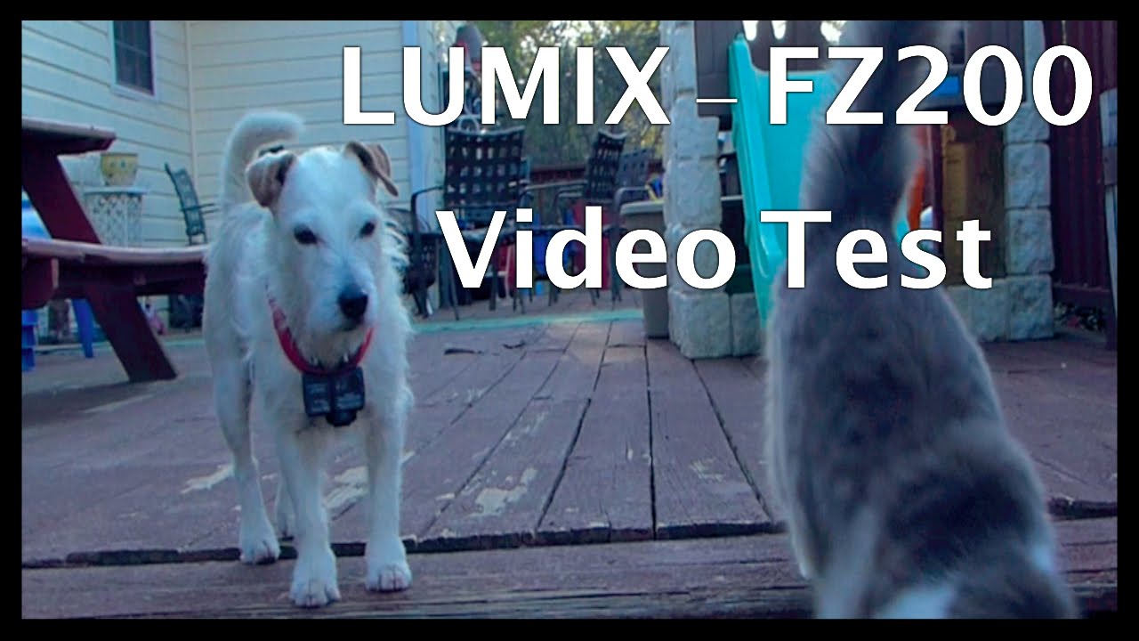 Panasonic Lumix FZ200 Video Test