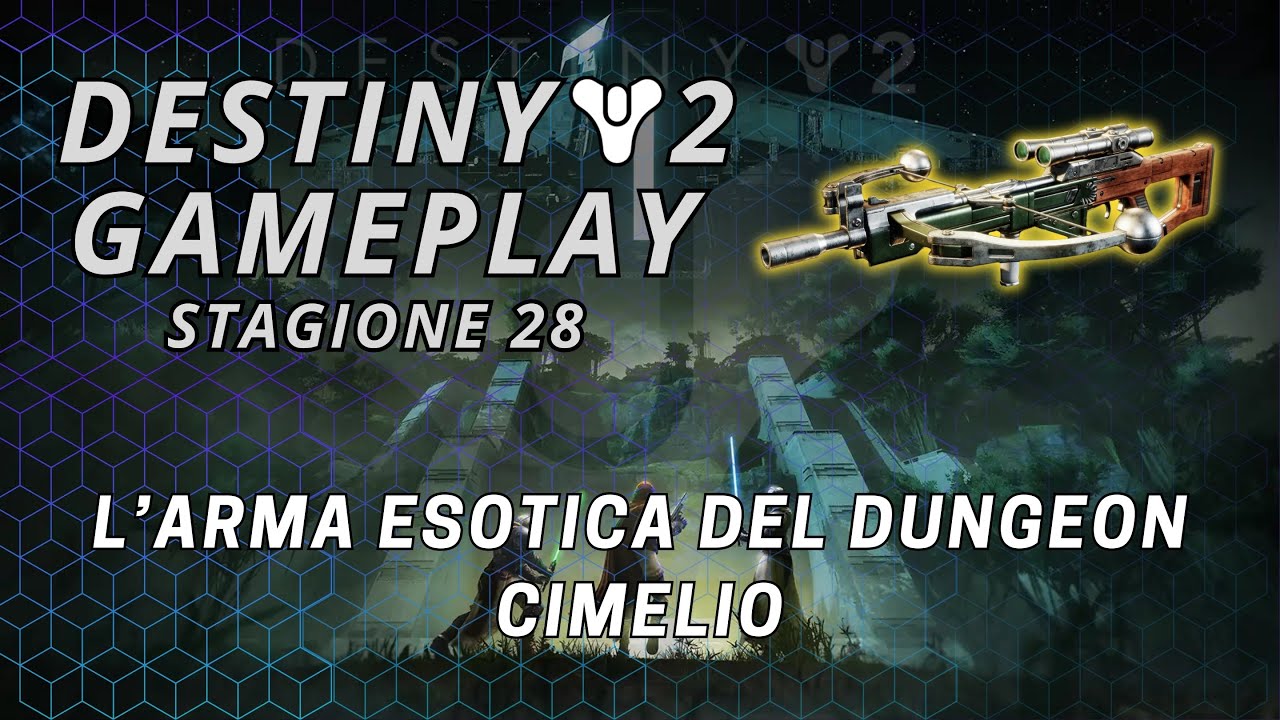 Destiny 2 CIMELIO L'Arma Esotica Del Dungeon EQUILIBRIO [ I Ribelli ]