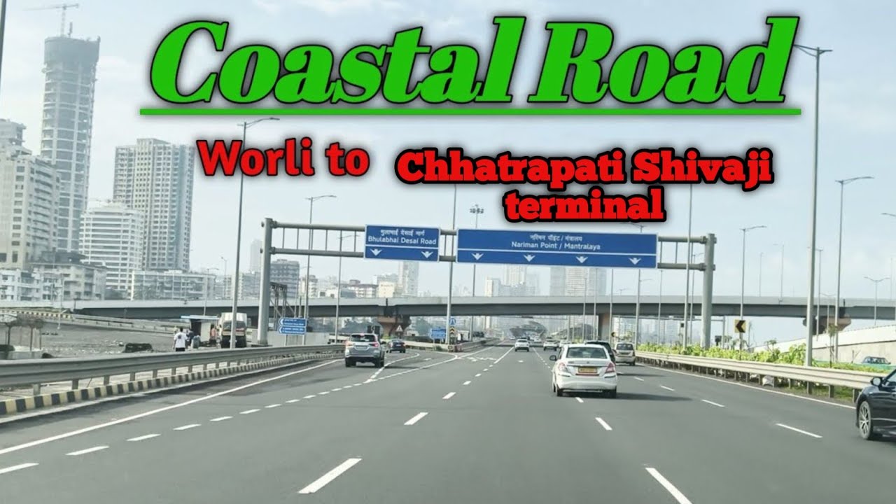Coastal Road warli to Chhatrapati Shivaji terminal