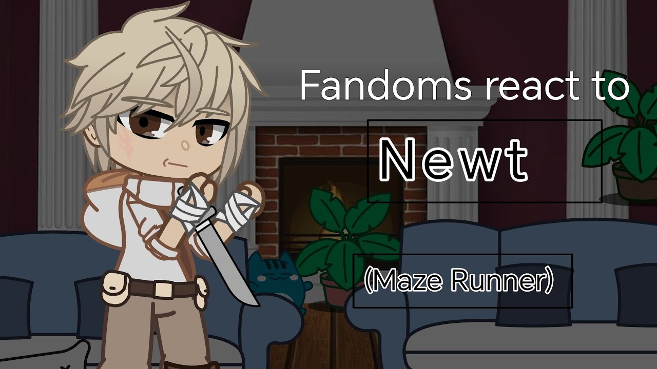 Fandoms react to Newt || 5/8 || Maze Runner Movie || Part 5 || Read Description!