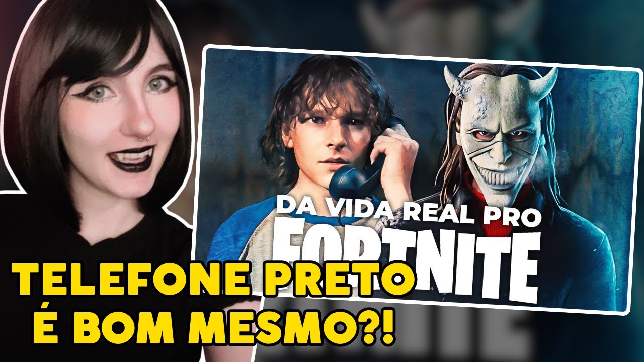 A bizarra história de Telefone Preto - Cátia react Seijinho