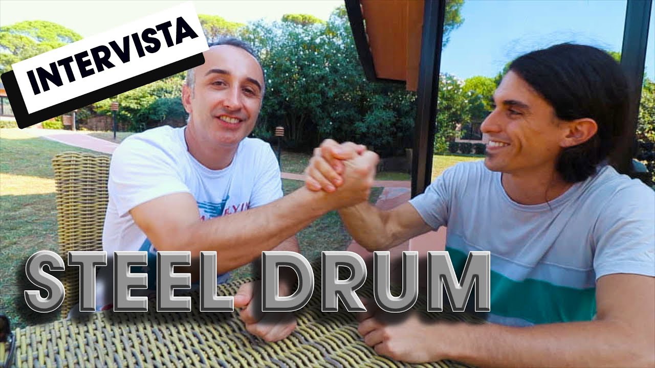 Batterie artigianali in metallo? come sono? Intervista a Marco di Steel Drum