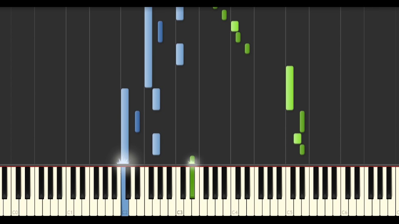 Johannes Bornlöf - Under My Oak Tree (Synthesia Tutorial)