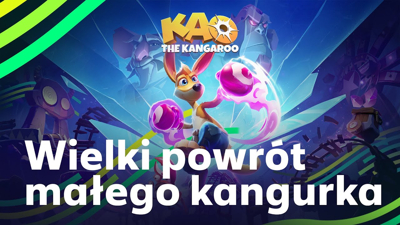 Kangurek Kao - młody poczuje, stary wymasteruje