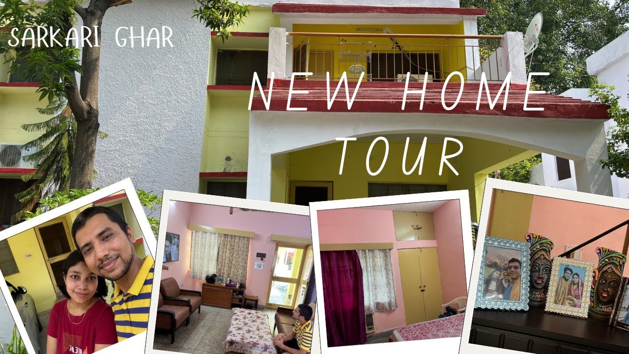 New quarter tour || NTPC RIHAND NEW C Type||new home tour ||Government house tour || Sarkari ghar