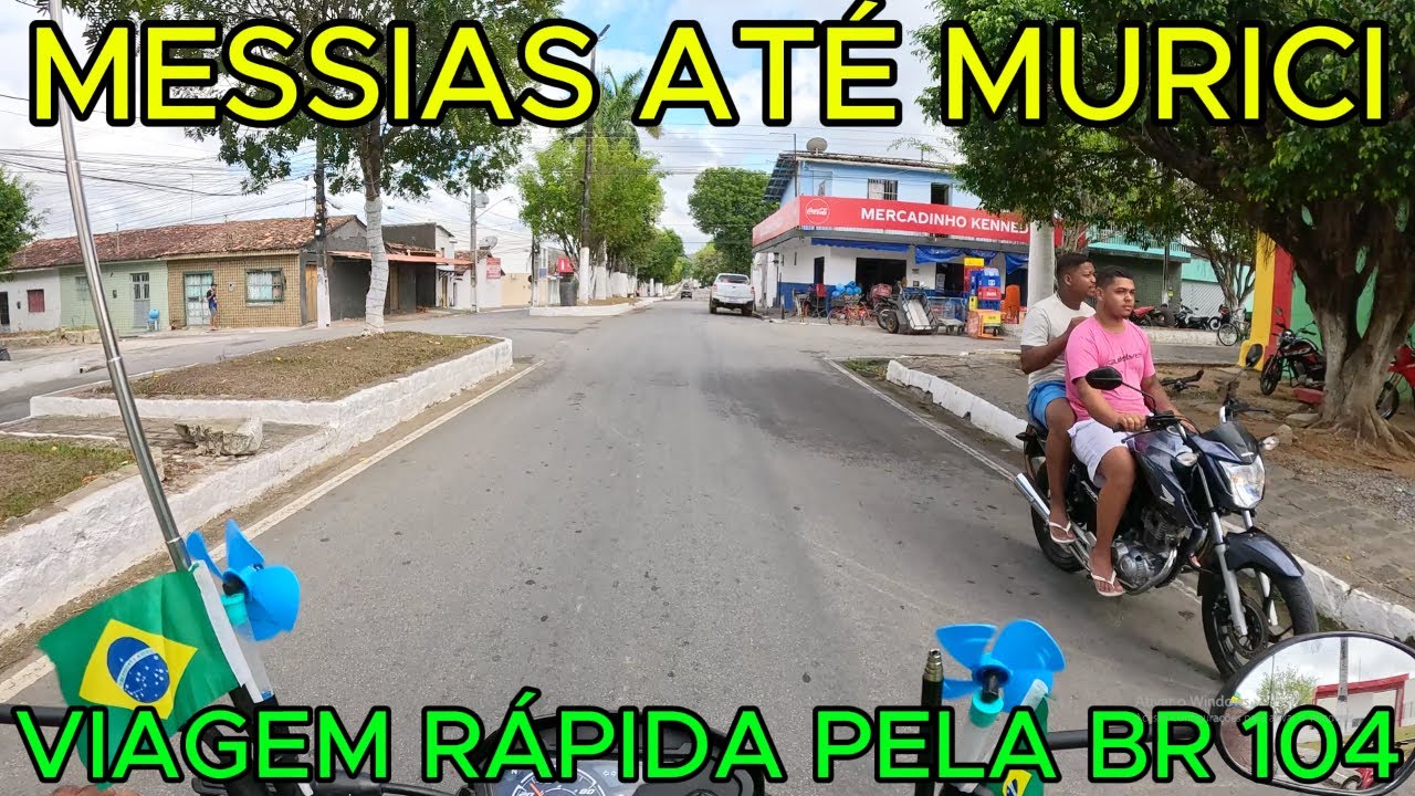 Messias até Murici | Viagem rápida pela BR 104 | 4K UHD