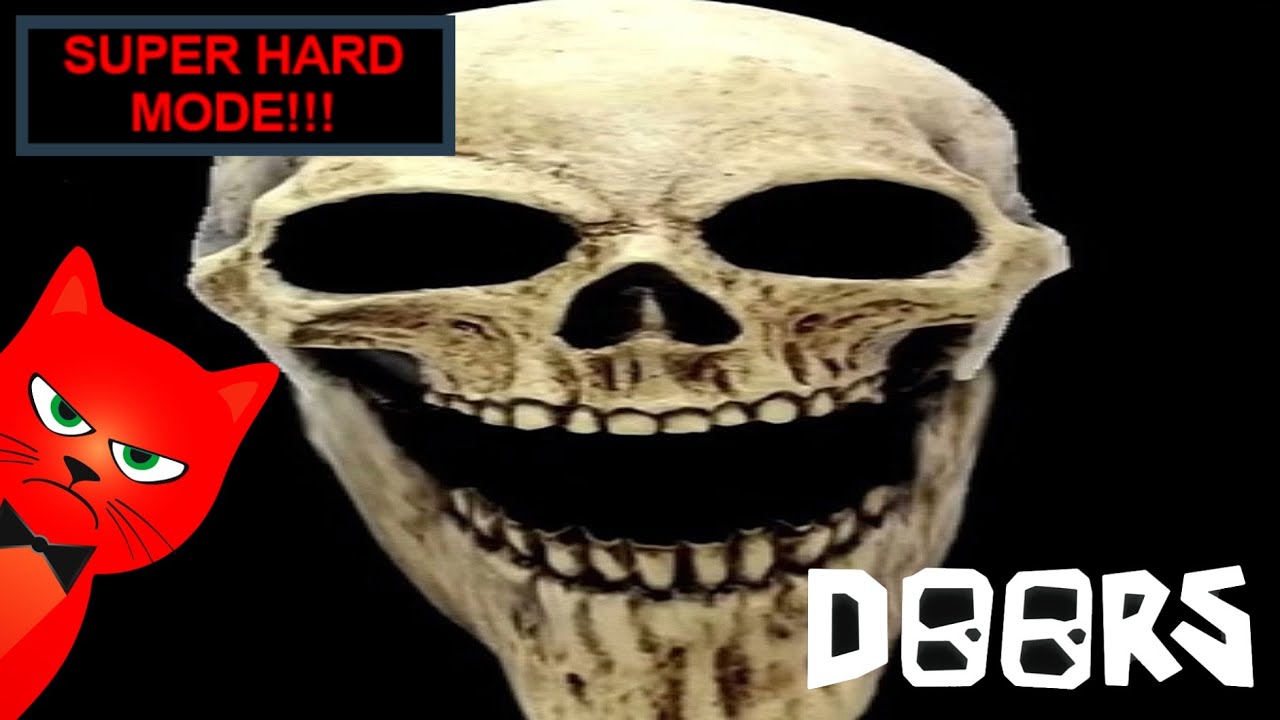 Bob reaction in SUPER HARD MODE | Red Cat WOW | DOORS roblox