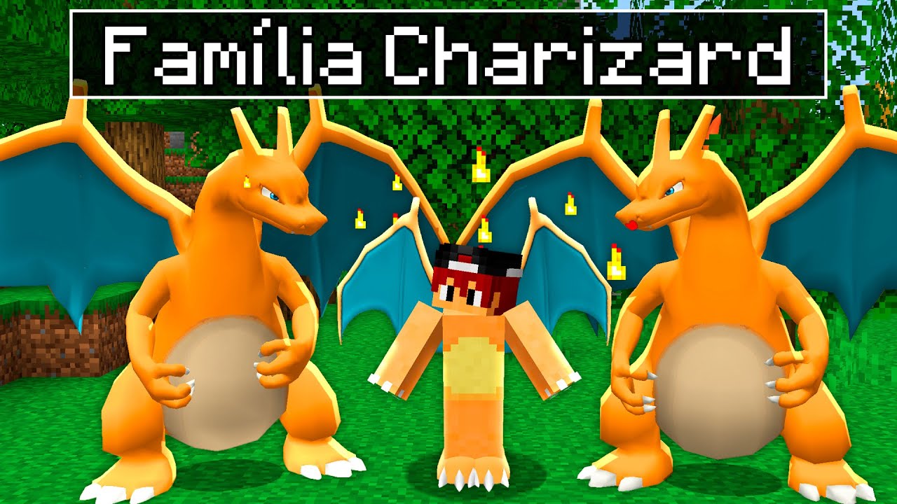 Fui Adotado por Pokémon no Minecraft Pixelmon