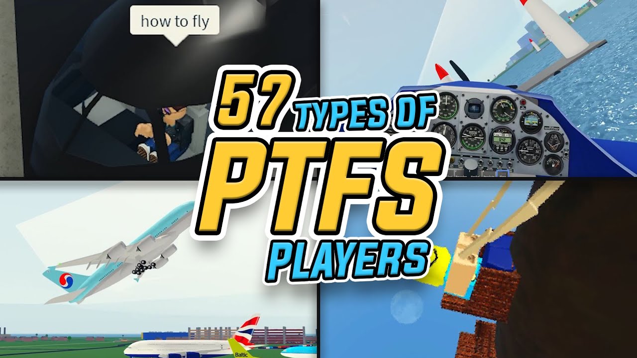 57 Types of PTFS Players (Roblox)