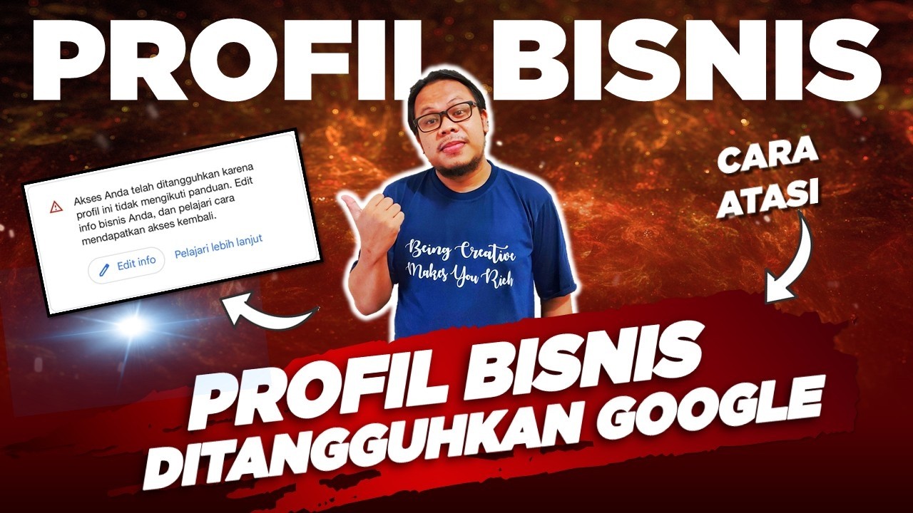🔴 GOOGLE PROFIL BISNIS DITANGGUHKAN? INI PENYEBAB & CARA MENGAKTIFKANNYA LAGI!