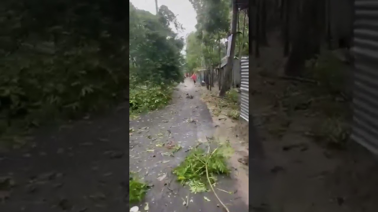 remel jhorer tandob #shortvideo #trending #trendingshorts #cyclone remel