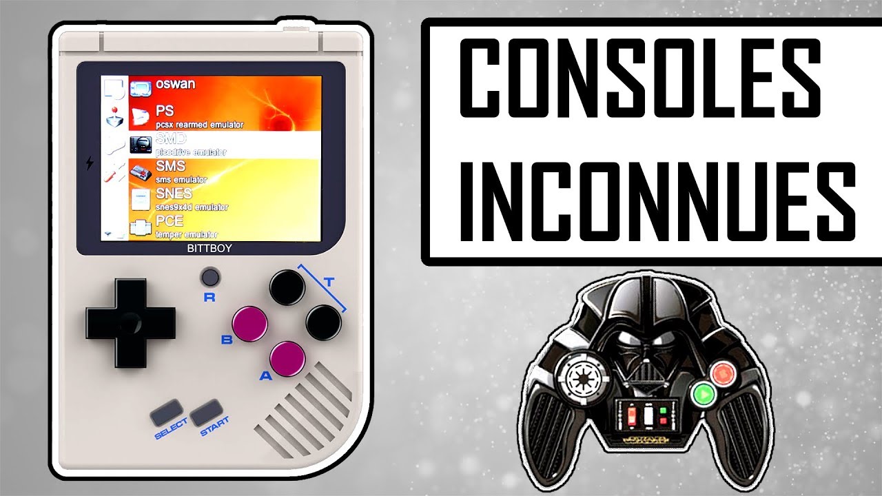 6 CONSOLES DE JEUX INCONNUES ET RÉVOLUTIONNAIRES