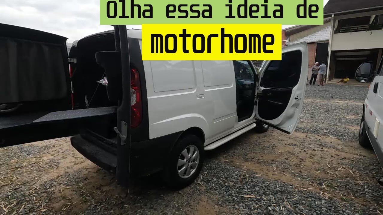 Ideia simples e barata e que ficou muito top.Motorhome na Doblo #loucurasemfamilia4