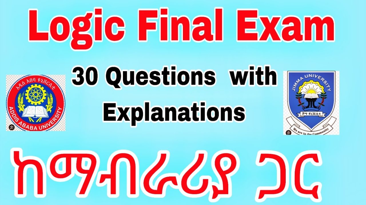 Logic Final Exam for frrshman part 54