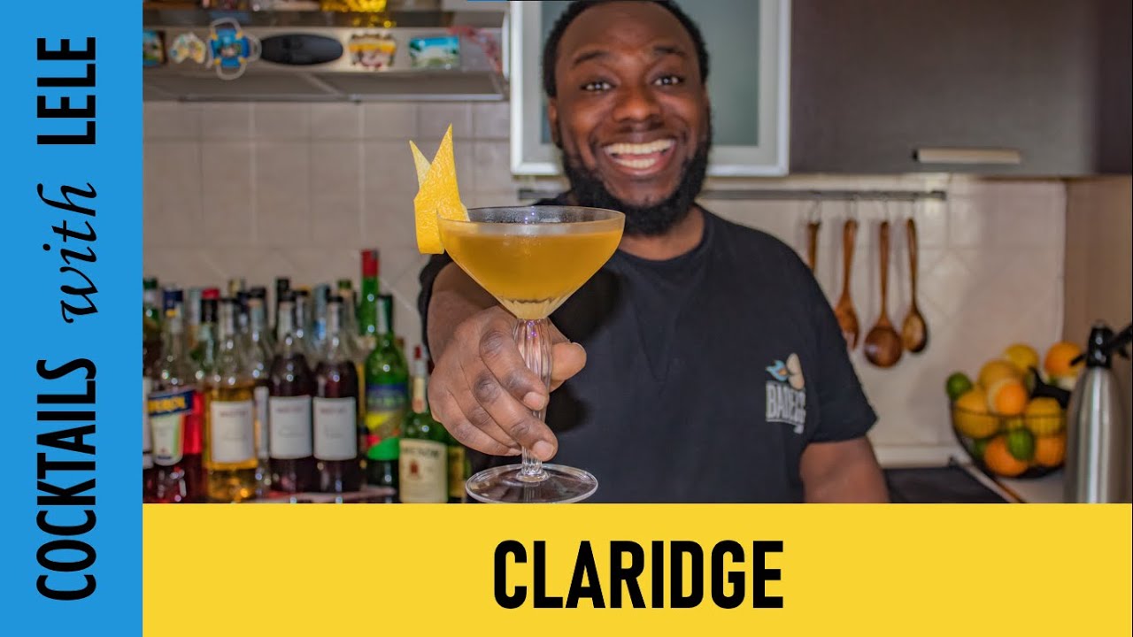 CLARIDGE COCKTAIL with LELE | COCKTAIL with GIN, MARTINI DRY VERMOUTH and...