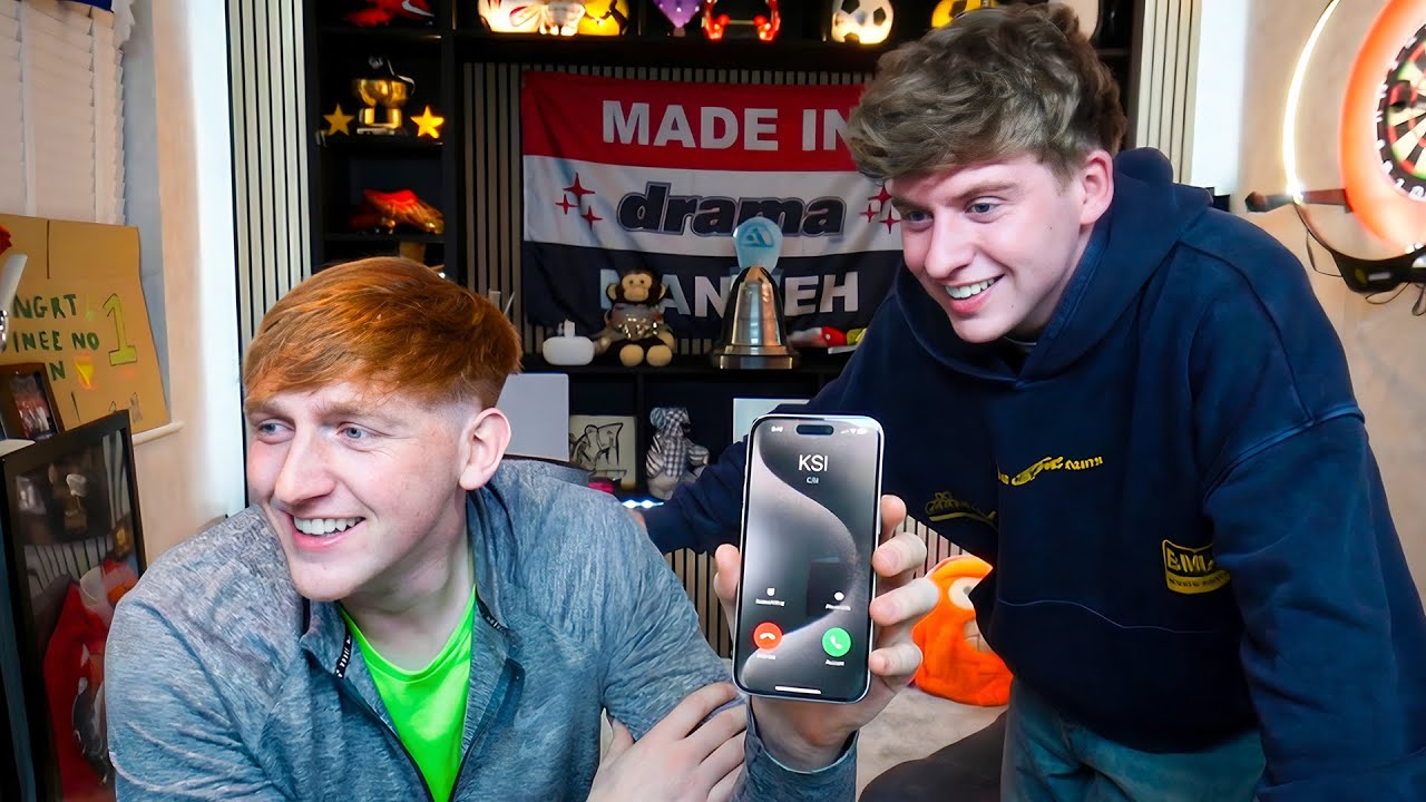 Heinz & AngryGinge Pranked Called Famous People!