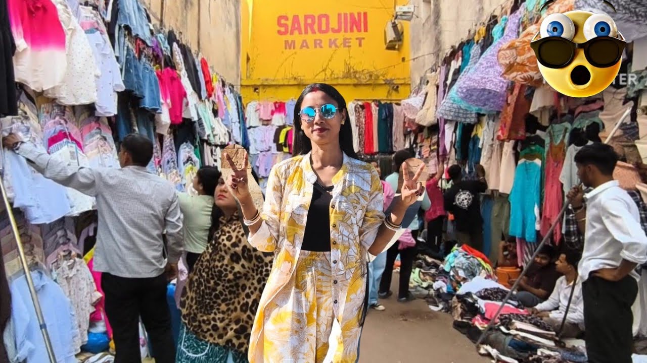 Sarojini nagar market haul / Sarojini market delhi shopping/ sarojini nagar market summer collection