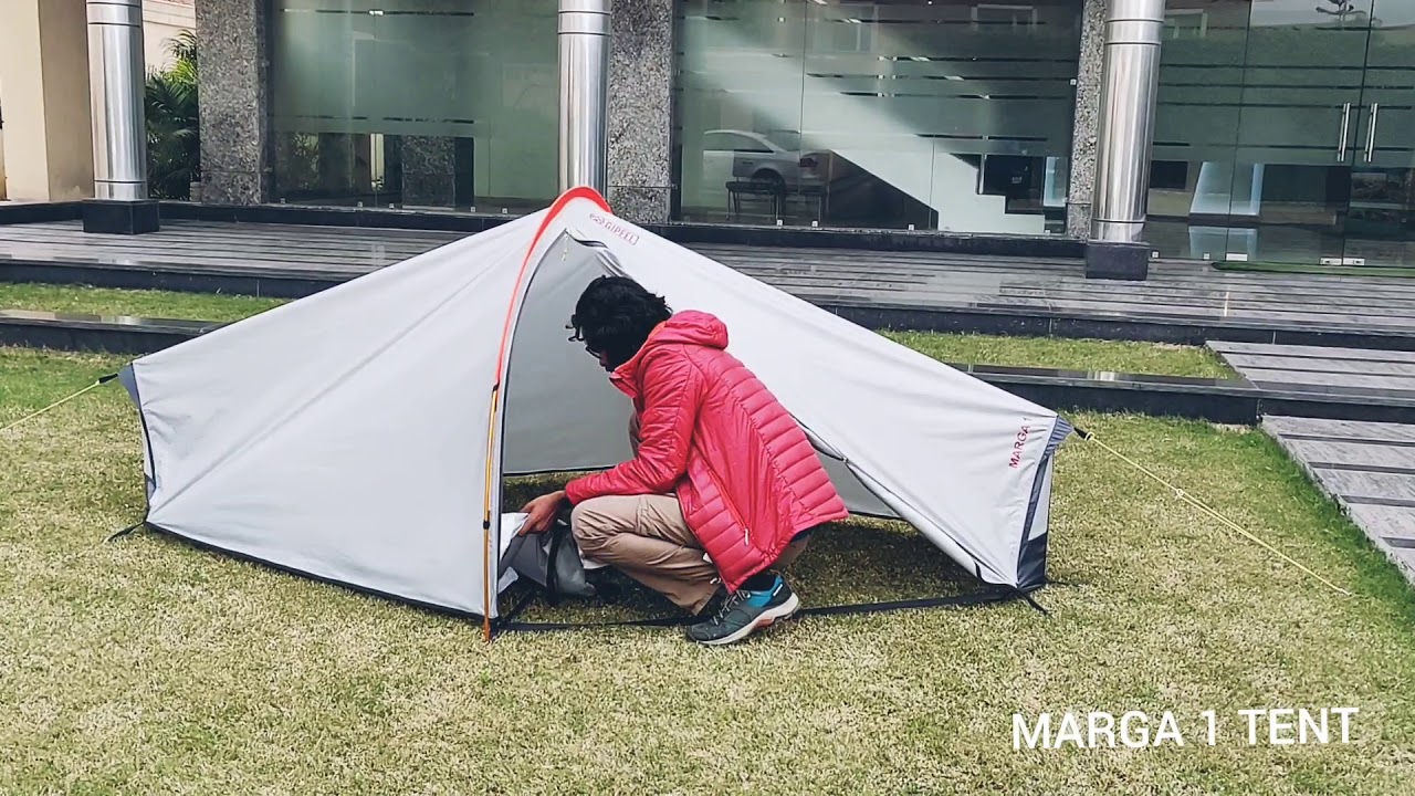 Pitching Gipfel Marga ONE tent