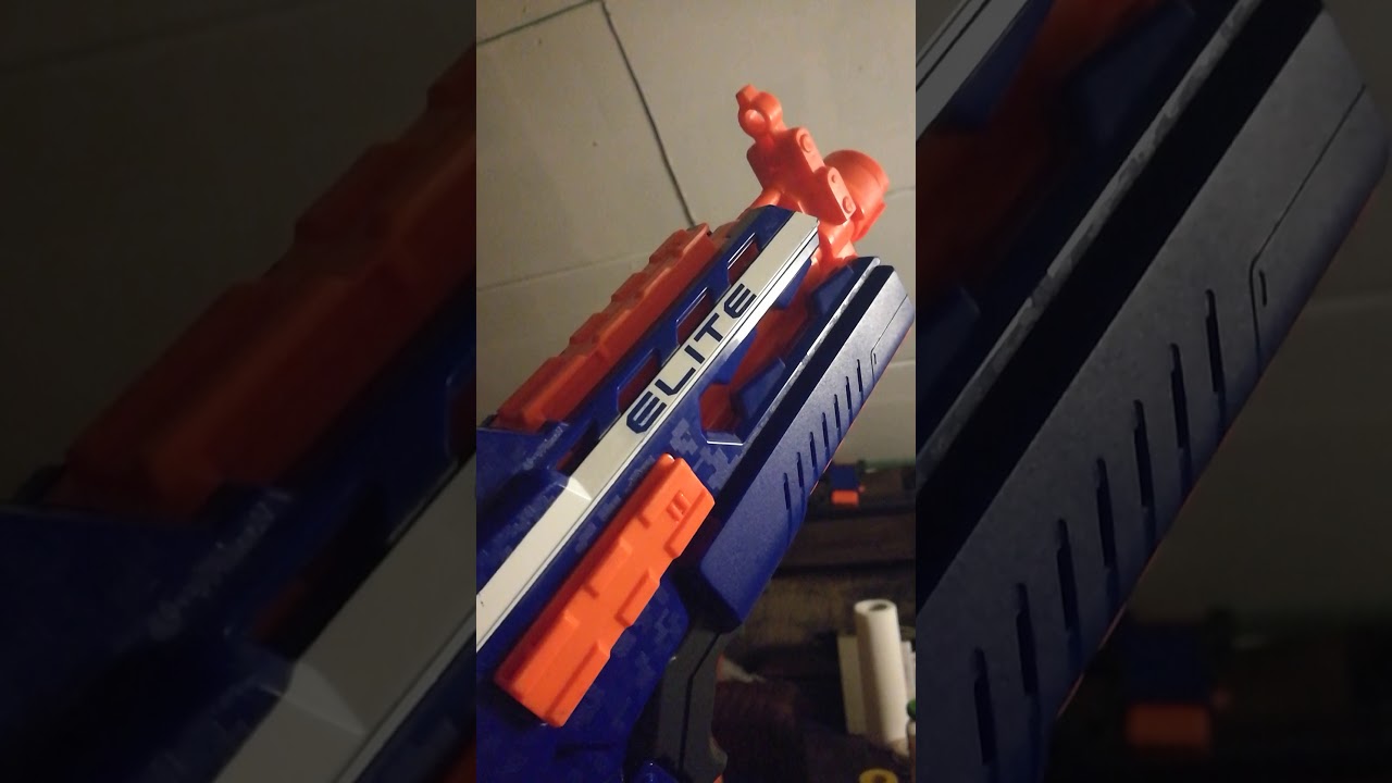 Nerf Rapidstrike mit Blasterparts Flywheels und Voltage Mod