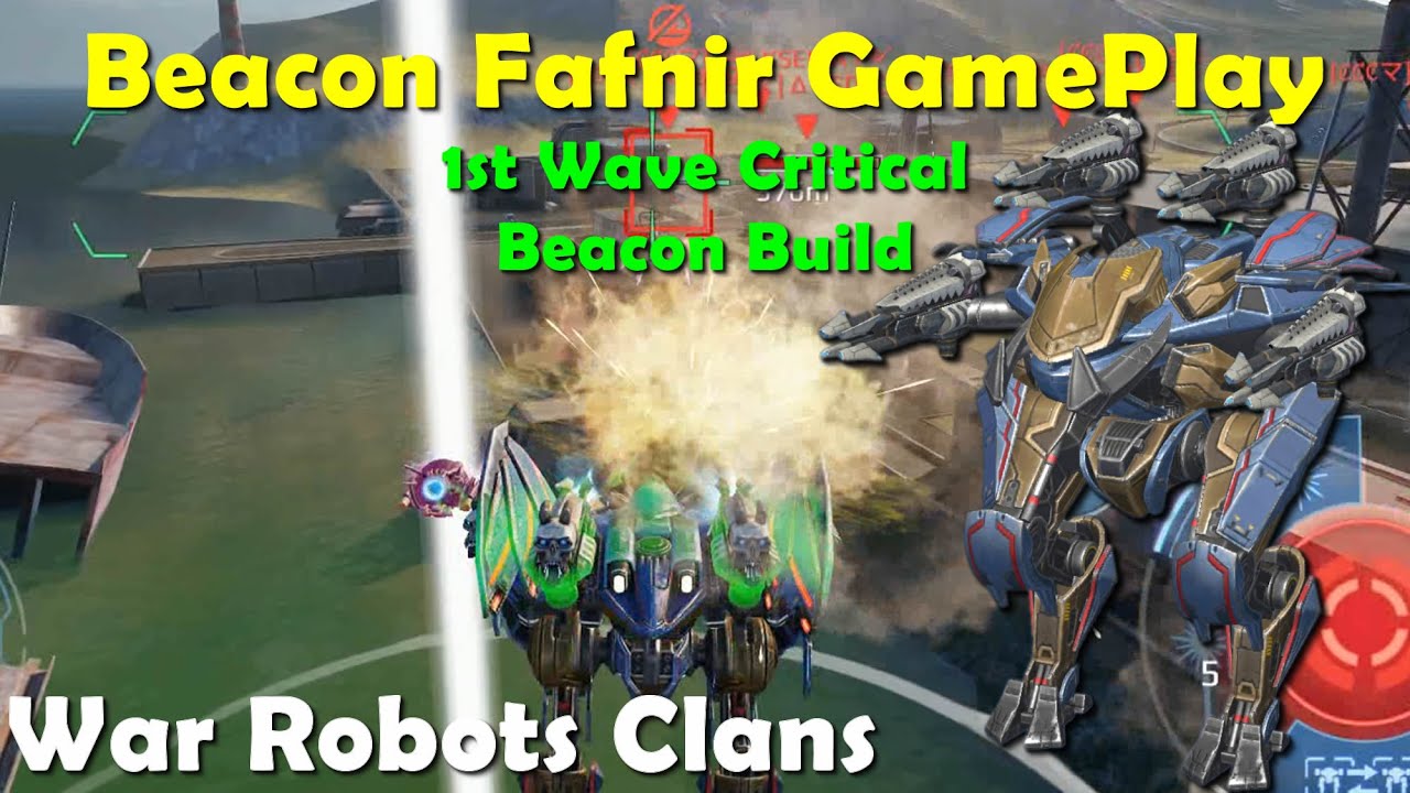 War Robots Clans: Beacon Fafnir Featured in CCCP vs LΣGΣПD  | War Robots Gameplay