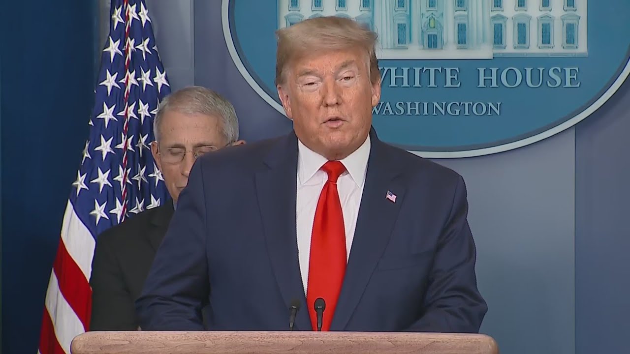 LIVESTREAM: Trump, task force give latest updates on coronavirus in U.S.