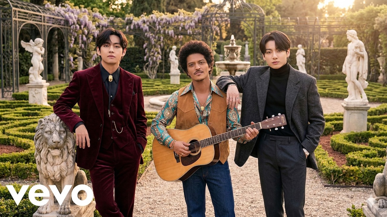 Risk it All Bruno mars (Jungkook ft Taehyung ) Official Music Video