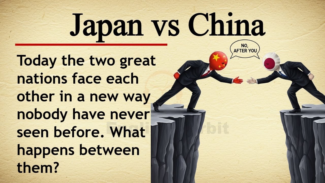 Japan vs China || 🇯🇵⚔️🇨🇳 Learn English Through Story Level 2 || Graded Reader 🎧