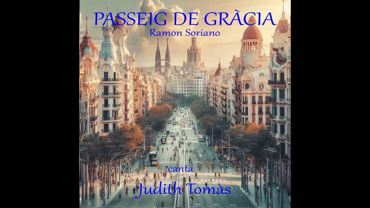 PASSEIG DE GRÀCIA. Sardana dicada a Barcelona amb el nom del passeig insegne de la ciutat