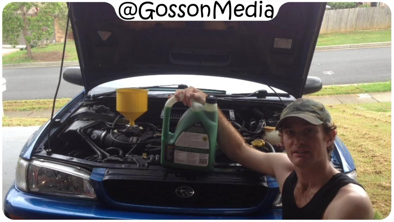 Flushing & Servicing a Subaru EJ Cooling System