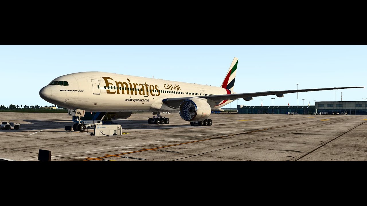 [XP11] Stansted (EGSS) to Dubai (OMDB) - Emirates 777-200LR