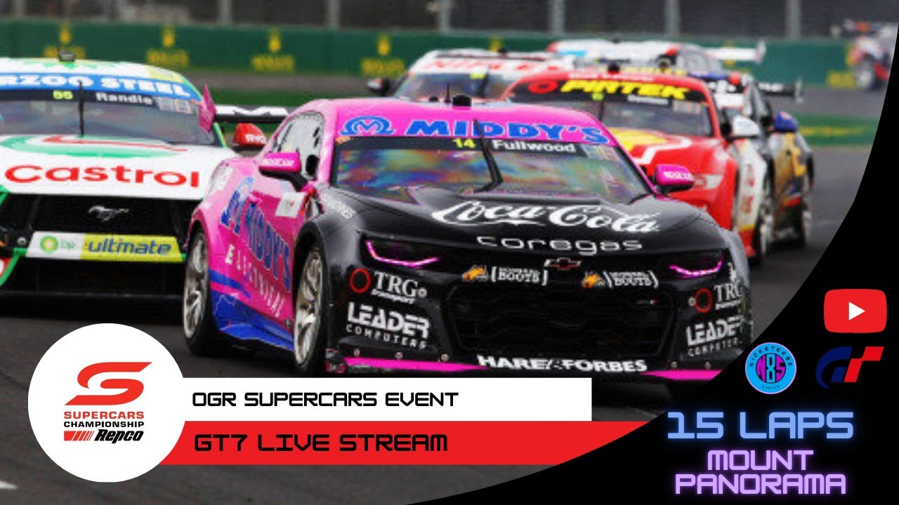 🏁LIVE GT7 OGR Supercars @ Mount Panorama!🏁