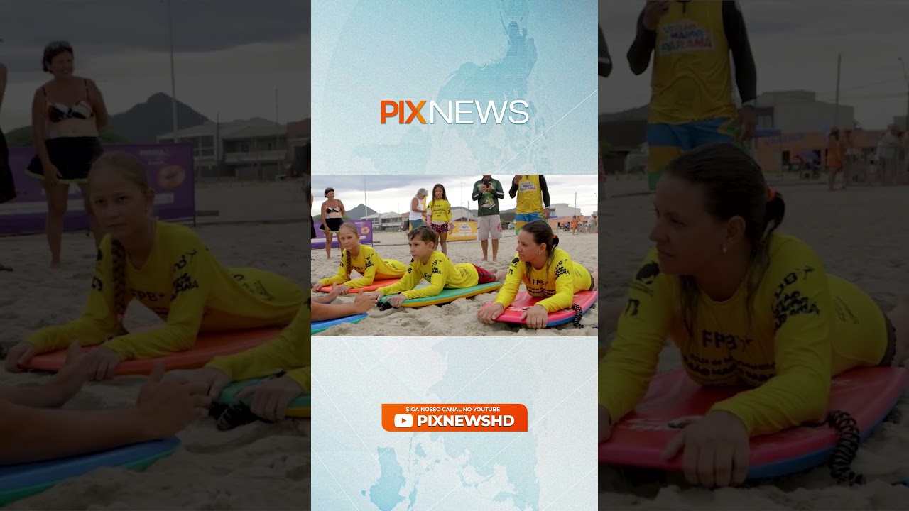 Bodyboarding grátis! Aulas lotam no primeiro fim de semana do Verão Maior PR