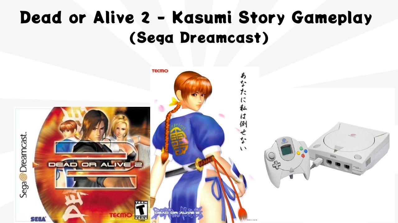 Dead or Alive 2 - Kasumi Story Gameplay - (Sega Dreamcast)