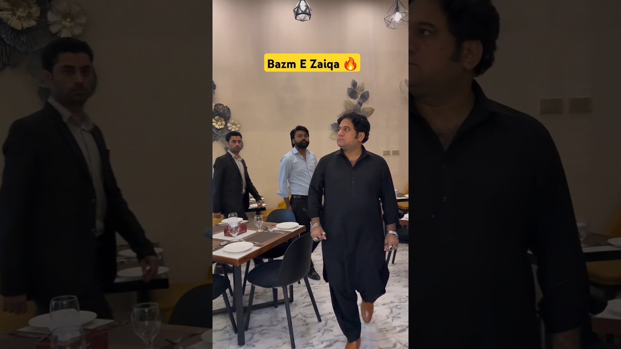 A short Tour of Bazm E Zaiqa 🔥 #buffetrestaurant #bazmezaiqa #lahore #tour #shorts