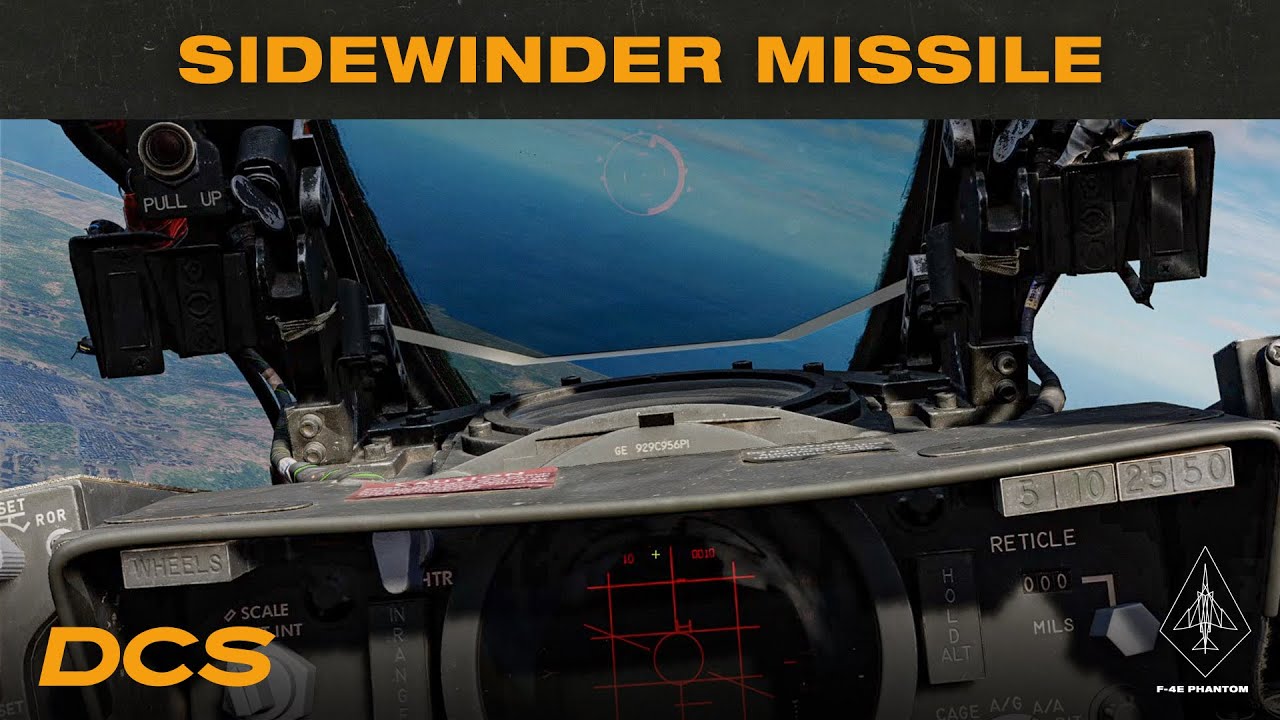 Учебное пособие по DCS F-4E, часть 6 — Ракета Sidewinder